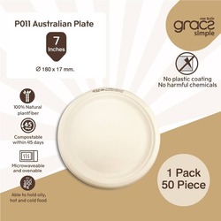 P011 Australian Plate 7 Inches 50PCS