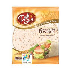 🔥DELISUN PLAIN FLOUR WRAPS-360G / 1pcs 