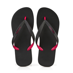 Hotmarzz Black Red Flip Flop