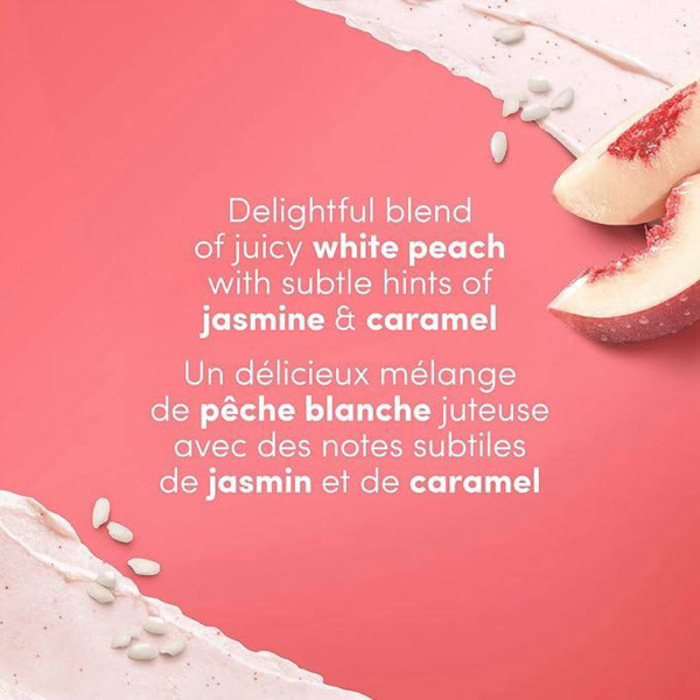 [Dove]White peach & Crushed rice Body Scrub 