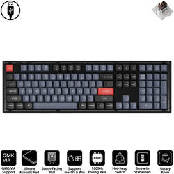 Keychron V6 Fully Assembled Knob Version (Translucent) Keyboard