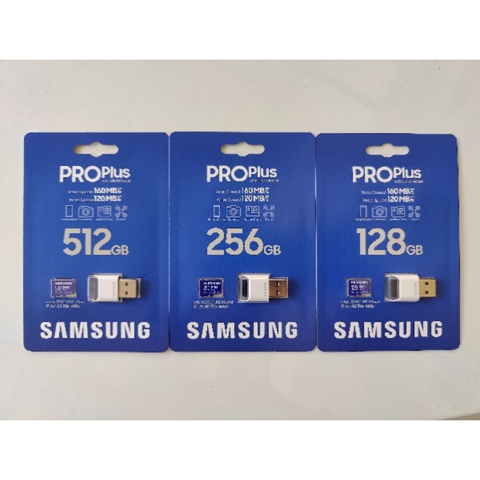 SAMSUNG PRO Plus + Reader 512GB microSDXC 