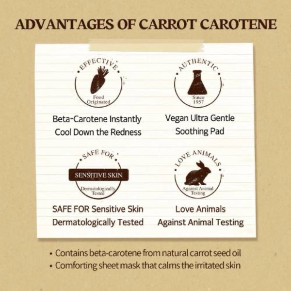 (SKINFOOD)Carrot Carotene Mask 