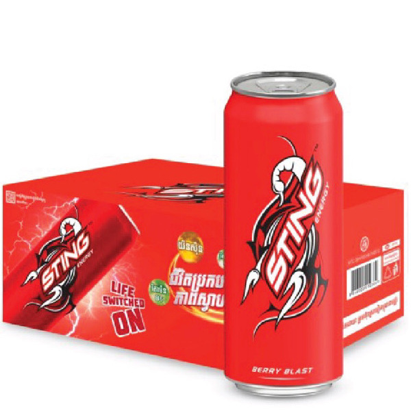 STING Red Can - 1 Case 