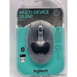 ម៉ៅឥតខ្សែប្លូ៊ធូស Logitech 
