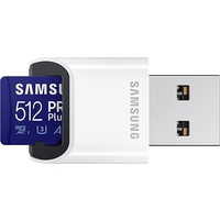 SAMSUNG PRO Plus + Reader 512GB microSDXC 