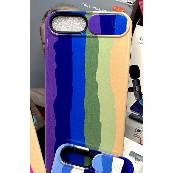 iPhone 7/8 Plus 2 Plastic Layers Rainbow Phone Case
