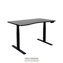 Table Progear Height Adjustable Standing Desk Dual Motor With Formica Top 2.0m x 0.8m