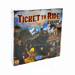 Ticket to Ride Europe Map