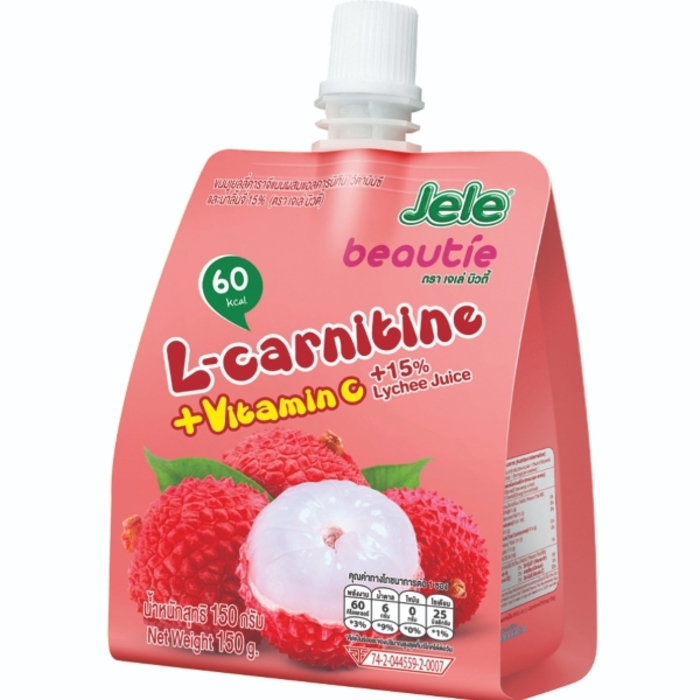 Jele Beautie Jelly Fruit Juice Lychee 150g