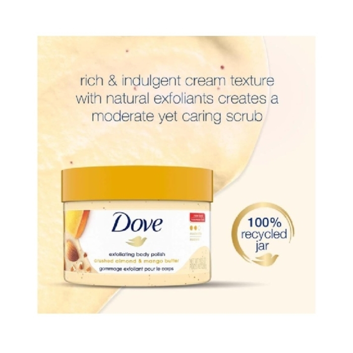 Dove Body Srub Almonds and Mango Butter