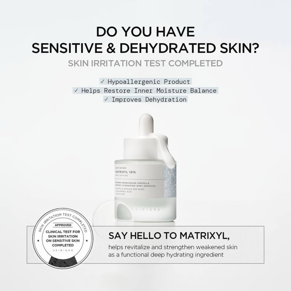 [Skin1004]Madagascar Centella Matrixyl 10 Boosting Shot Ampoule 