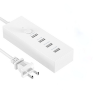 Charger Adapter 4 Ports - White
