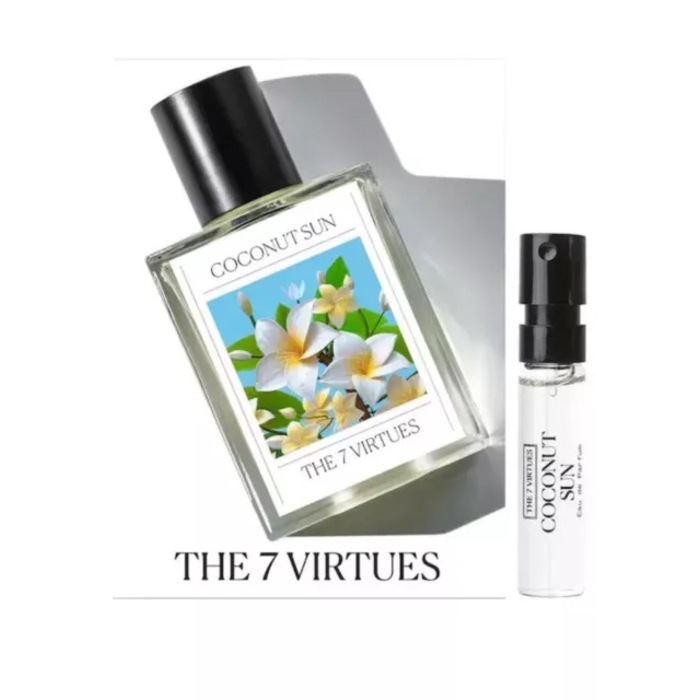 The 7 Virtues Coconut Sun Eau De Parfum (ទឹកអប់) - Teste, 1.7ml