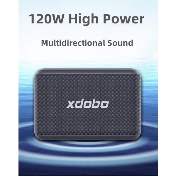 Xdobo X8 Pro Karaoke with 2 Microphones - Black