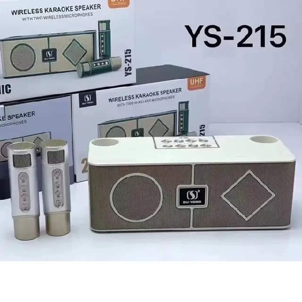 YS-215 Wireless Karaoke Microphone Speaker