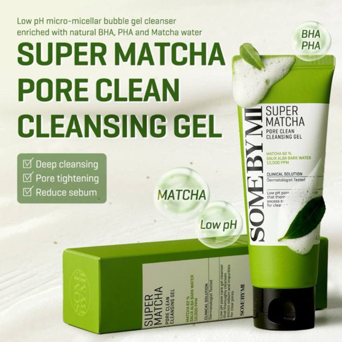 SOMEBYMI Super Mathcha Pore Clean Cleansing Gel100ml