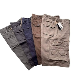 Men Khaki Shorts