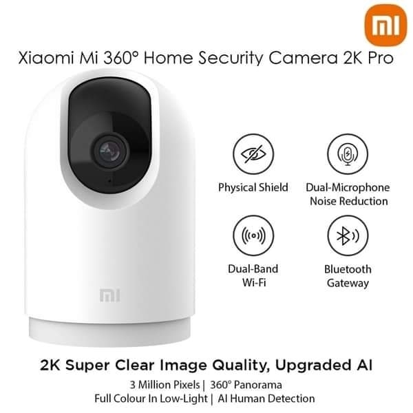 Mi 360° Home Security Camera 2K Pro