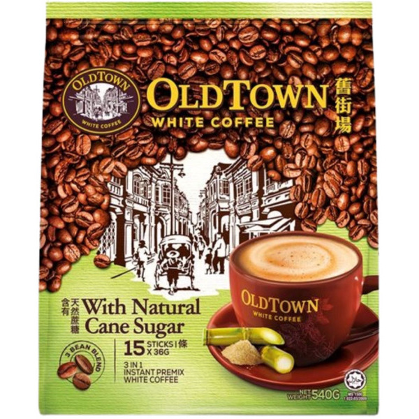 OldTown White Natural Cane Sugar 38g-15Sathets