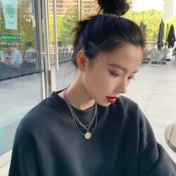 Layer Coin Pendant Necklace