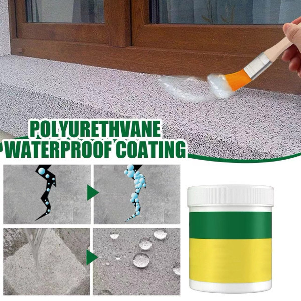 Waterproof Coating Sealant Agent Transparent Invisible Paste Glue 500g