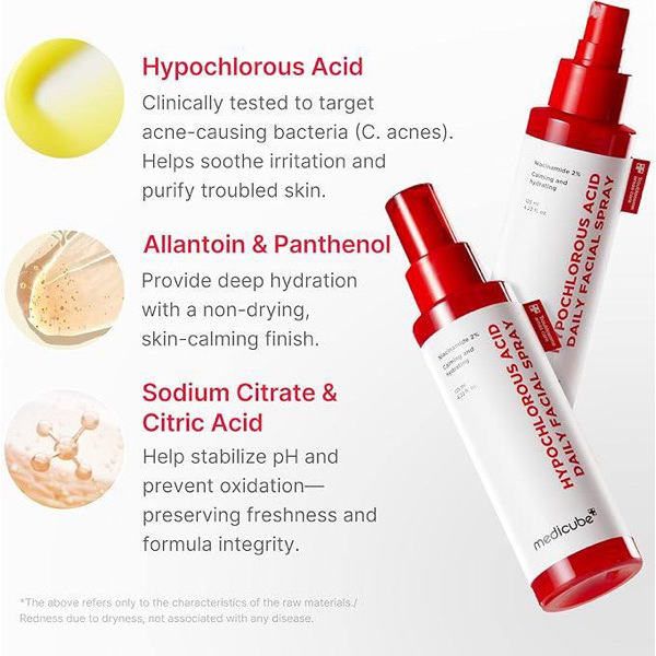 [medicube] HYPOCHLOROUS ACID DAILY FACIAL SPRAY