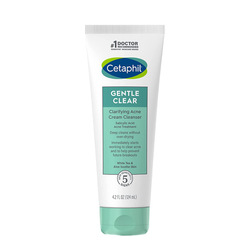 Cetaphil GENTLE CLEAR Clarifying Acne Cream Cleanser 124ml 