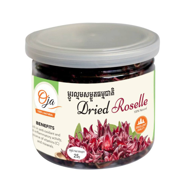 ម្ចូរល្មមសម្ងួតធម្មជាតិ Oja- can 25g