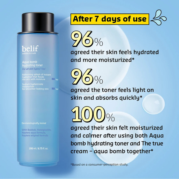 Belif Aqua Bomb Tydrating Toner 200ml