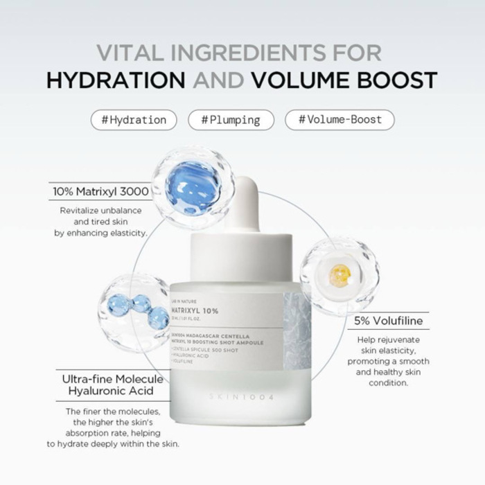 [Skin1004]Madagascar Centella Matrixyl 10 Boosting Shot Ampoule 