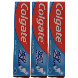 Colgate Double Cool Stripe 140g - 3 Tubes 