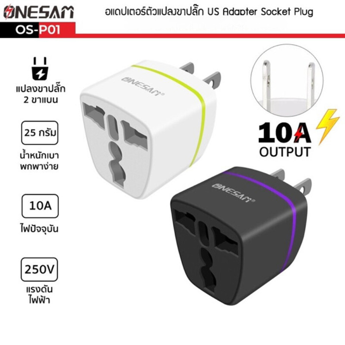 US Adapter Socket Plug