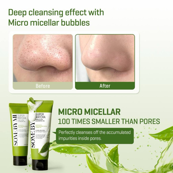 SOMEBYMI Super Mathcha Pore Clean Cleansing Gel100ml