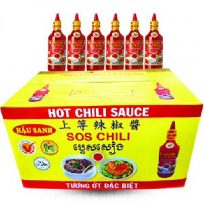 HAU SANH Hot Chili Sauce 500g - 3 Bottles