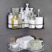 Iron Bathroom Shelf 