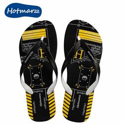 Hotmarzz H Black Flip Flop 