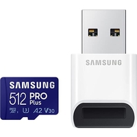SAMSUNG PRO Plus + Reader 512GB microSDXC 