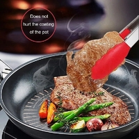 Food Tong 22cm - Random Color 