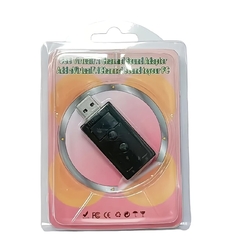 USB 7.1 with wired Sound card 