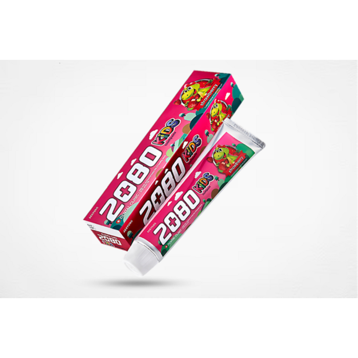 2080 Kids Toothpaste Strawberry 80g x 2 Boxes