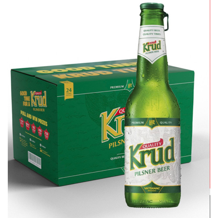 KRUD Beer Bottle - 1 Case 