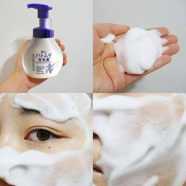 Hatomugi the facial whip [ moisturizing & facial washing ]
