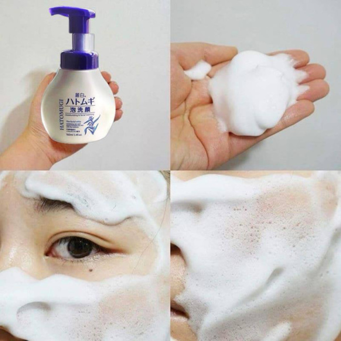 Hatomugi the facial whip [ moisturizing & facial washing ]
