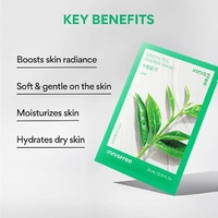 Innisfree Green Tea Energy Mask/ម៉ាសតែបៃតង