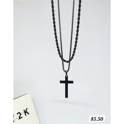 Cross Layer Necklace