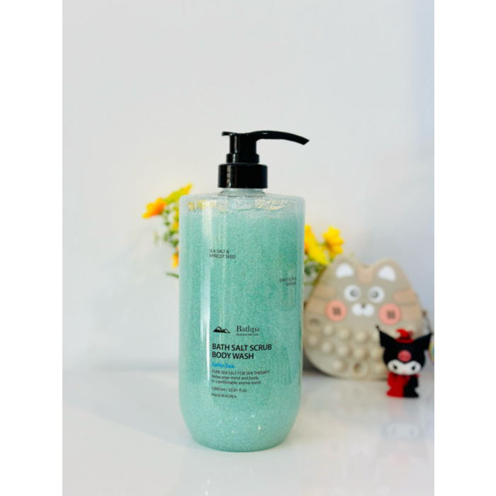 [BATHPA] Bath Salt Scrub Body Wash 1,000ml : Salty Sea 