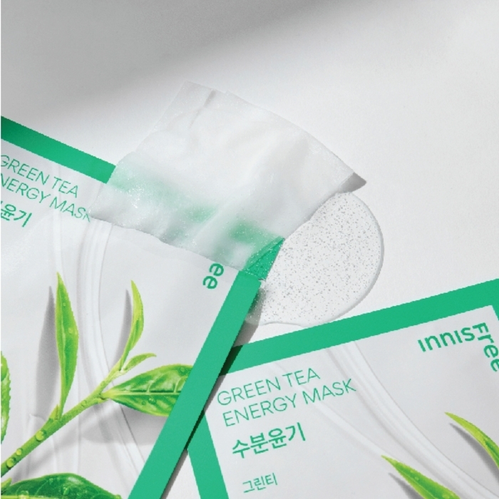 Innisfree Green Tea Energy Mask/ម៉ាសតែបៃតង