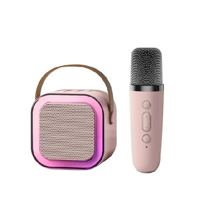 Speaker Karaoke K12 1 Mic បាសច្រៀងខារ៉ាអូខេ K12 បាន មានម៉ៃក្រូហ្វូន1ដើម