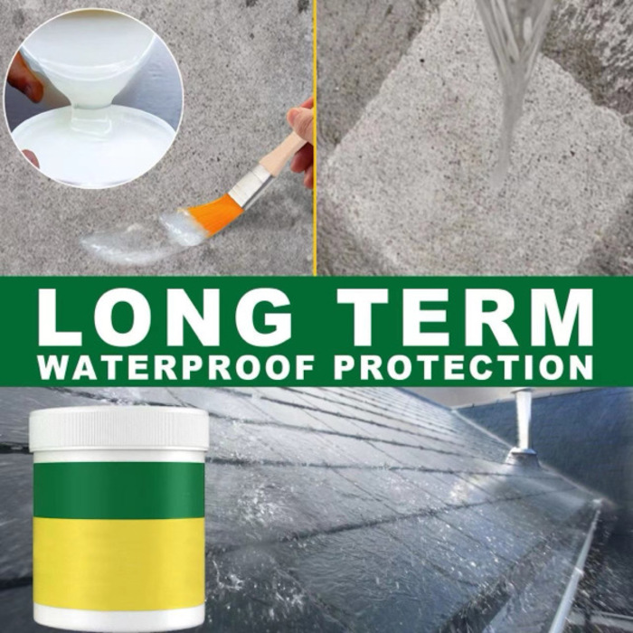 Waterproof Coating Sealant Agent Transparent Invisible Paste Glue 500g